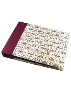 Nauli Fotoalben & Leporellos Fotoalbum M Art-Deco Weinrot