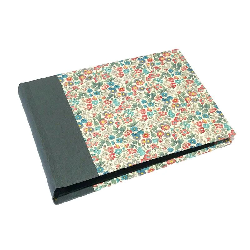 Nauli Fotoalben & Leporellos Fotoalbum M Little A. Geblümt Mit Grauem Leinen 7 Nauli Fotoalben & Leporellos Fotoalbum M Little A. Geblümt Mit Grauem Leinen