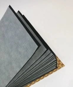 Nauli Fotoalbum M Olivenzweig Braun Senf