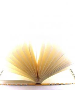 Nauli Fotoalben & Leporellos Fotoalbum M Renaissance Blumen Braun Senfgelb