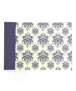 Nauli Fotoalbum XL Damast Blau Fotoalben & Leporellos