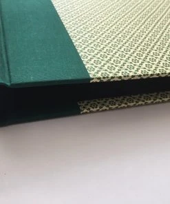 Nauli Fotoalbum XL Grafische Blumen Grün