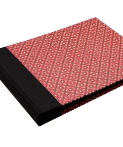 Nauli Fotoalbum XL Pinny Pattern Rot Schwarz Fotoalben & Leporellos
