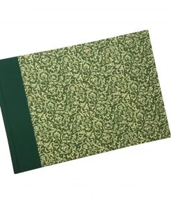 Nauli Fotoalbum XL Renaissance Ornament Grün Fotoalben & Leporellos