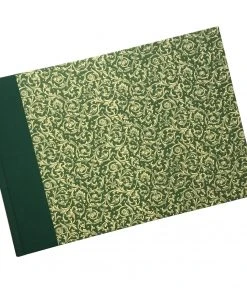 Nauli Fotoalbum XL Renaissance Ornament Grün Fotoalben & Leporellos 19 Nauli Fotoalbum XL Renaissance Ornament Grün Fotoalben & Leporellos