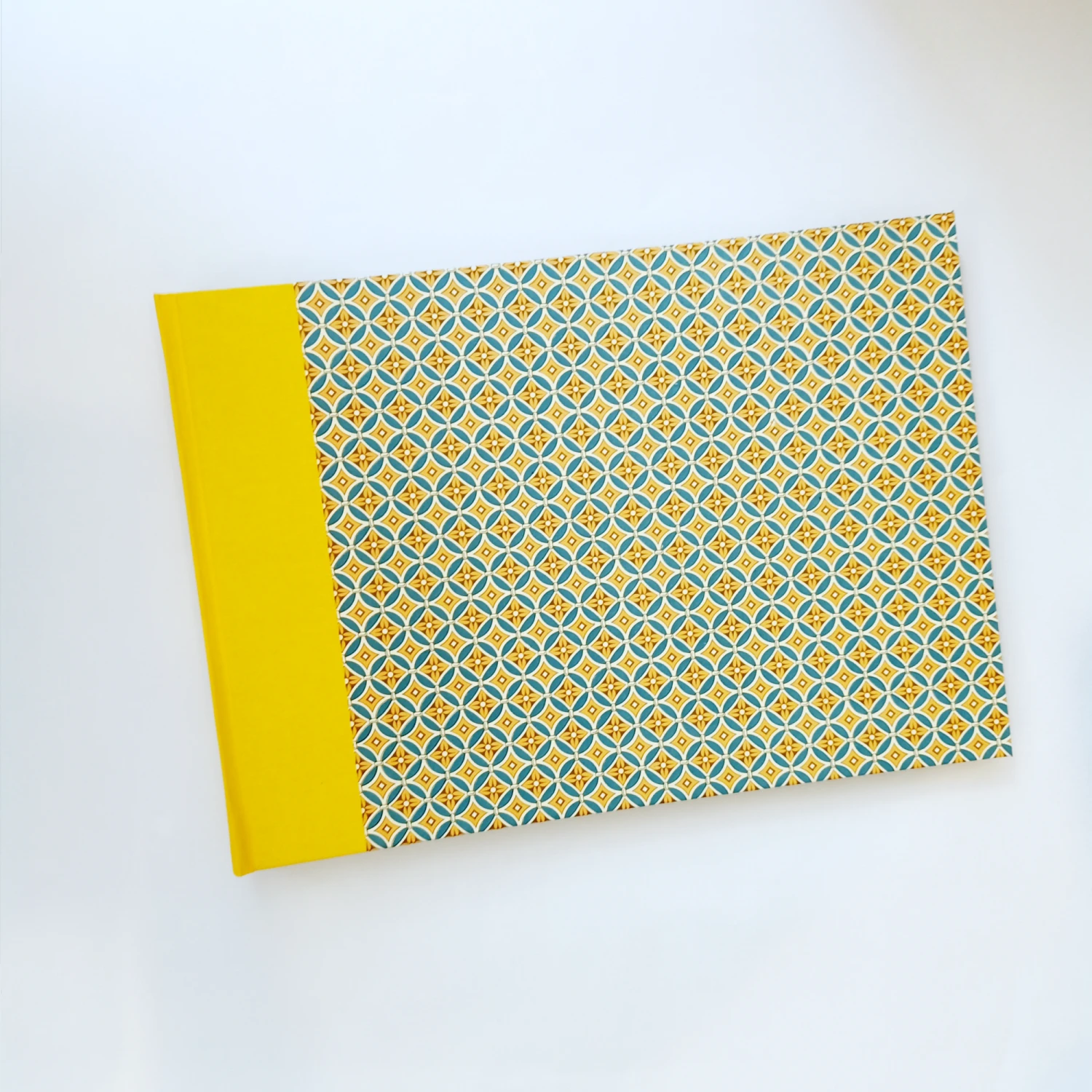 Nauli Fotoalbum XL Retro Lotus Gelb Petrol Fotoalben & Leporellos Nauli Fotoalbum XL Retro Lotus Gelb Petrol Fotoalben & Leporellos