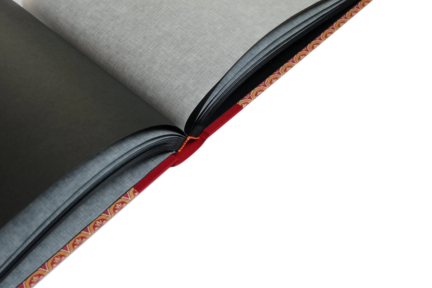 Nauli Fotoalben & Leporellos Hochzeits - Fotoalbum XL Stempel- Blumen Petrol Rot 6 Nauli Fotoalben & Leporellos Hochzeits - Fotoalbum XL Stempel- Blumen Petrol Rot