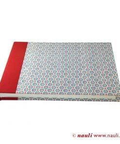 Nauli Fotoalben & Leporellos Hochzeits - Fotoalbum XL Stempel- Blumen Petrol Rot 9 Nauli Fotoalben & Leporellos Hochzeits - Fotoalbum XL Stempel- Blumen Petrol Rot