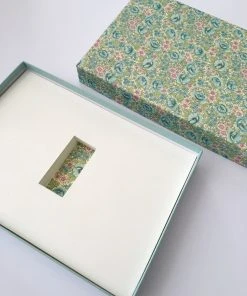 Nauli Fotoschachtel Mit USB- Stick- Einsatz - Blumenwiese Mint