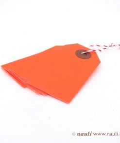 Nauli Neon Geschenkanhänger Grün Pink Rot Gelb