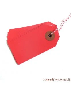 Nauli Geschenkanhänger Bauklötze Rot Grün Blau Gelb Geschenkverpackungen