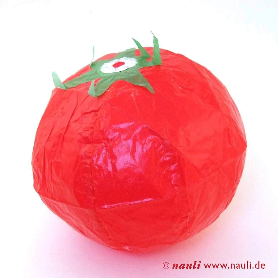 Nauli Kinder Papierballon Tomate Nauli Kinder Papierballon Tomate