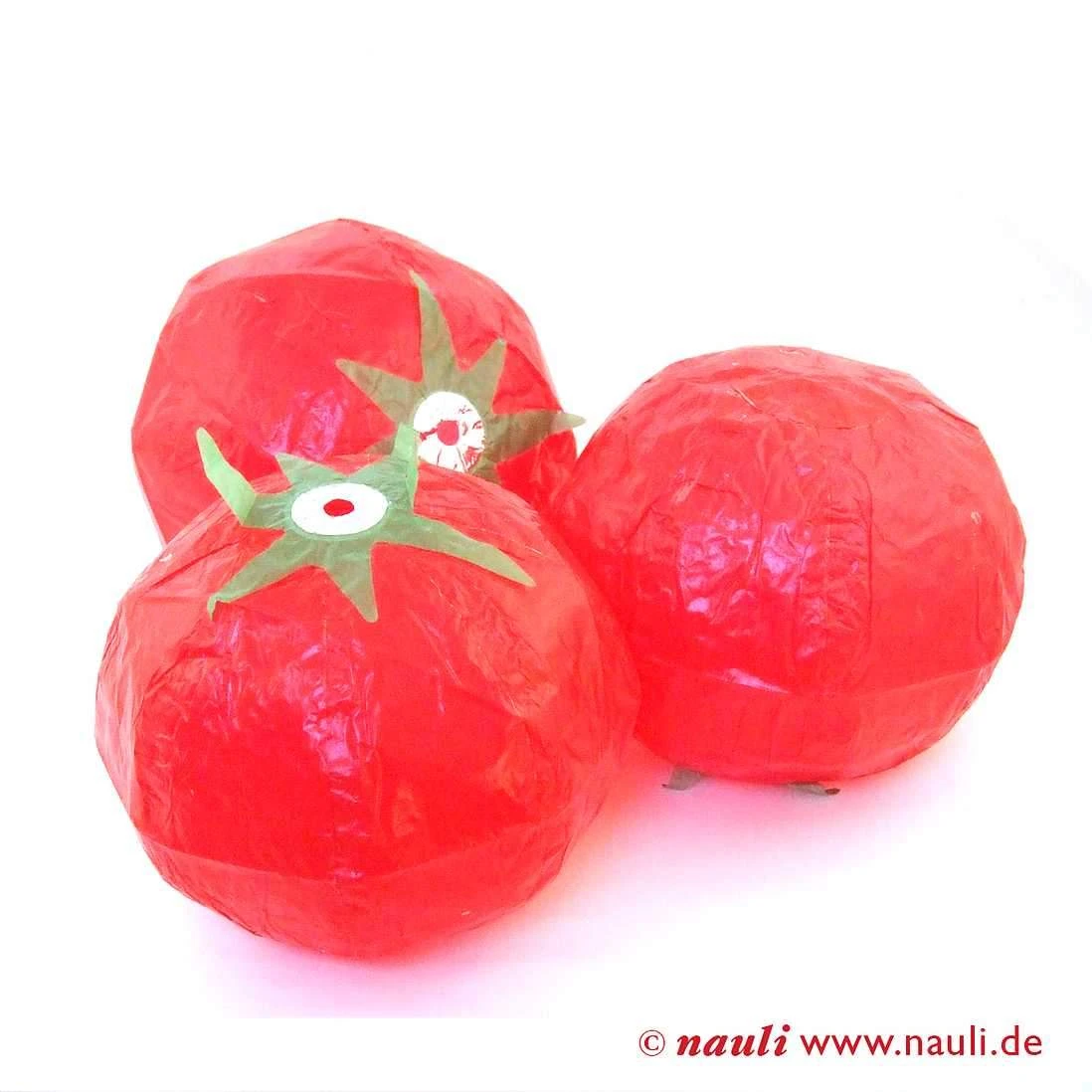 Nauli Kinder Papierballon Tomate Nauli Kinder Papierballon Tomate