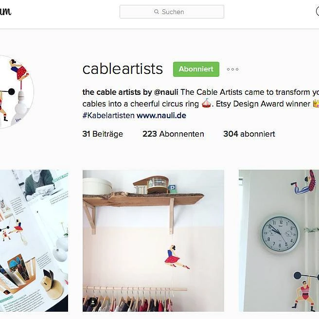 Nauli Für's Kinderzimmer Kabelartisten - Clown, Starker Mann Und Hochseilartistin - Für Vorhandene Lampenkabel 5 Nauli Für's Kinderzimmer Kabelartisten - Clown, Starker Mann Und Hochseilartistin - Für Vorhandene Lampenkabel