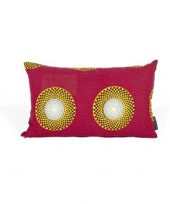 Nauli Kissenbezug Pink Und Die Sonne 30x50cm