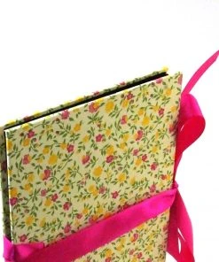 Nauli Leporello Blumenregen Gelb Pink Fotoalben & Leporellos