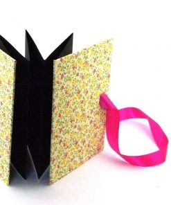 Nauli Leporello Blumenregen Gelb Pink Fotoalben & Leporellos