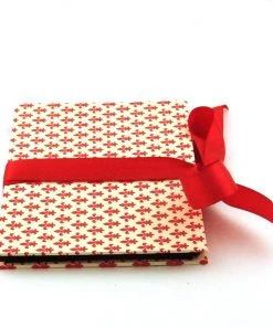 Nauli Fotoalben & Leporellos Leporello Fleur De Lys Rot