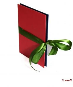 Nauli Fotoalben & Leporellos Leporello / Foto Faltbuch Blockfarben Rot Blau Grün