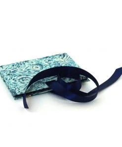 Nauli Fotoalben & Leporellos Leporello Indische Blumen Blau