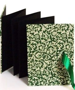 Nauli Fotoalben & Leporellos Leporello Renaissance Ornament Grün