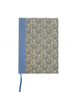 Nauli Blankobücher Notizbuch A5 Organische Ranken Blau