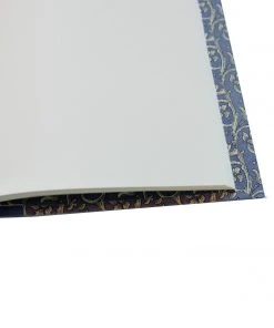 Nauli Blankobücher Notizbuch A5 Organische Ranken Blau