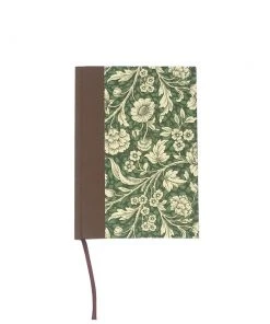 Nauli Notizbuch DIN A6, Renaissance Flower Grün