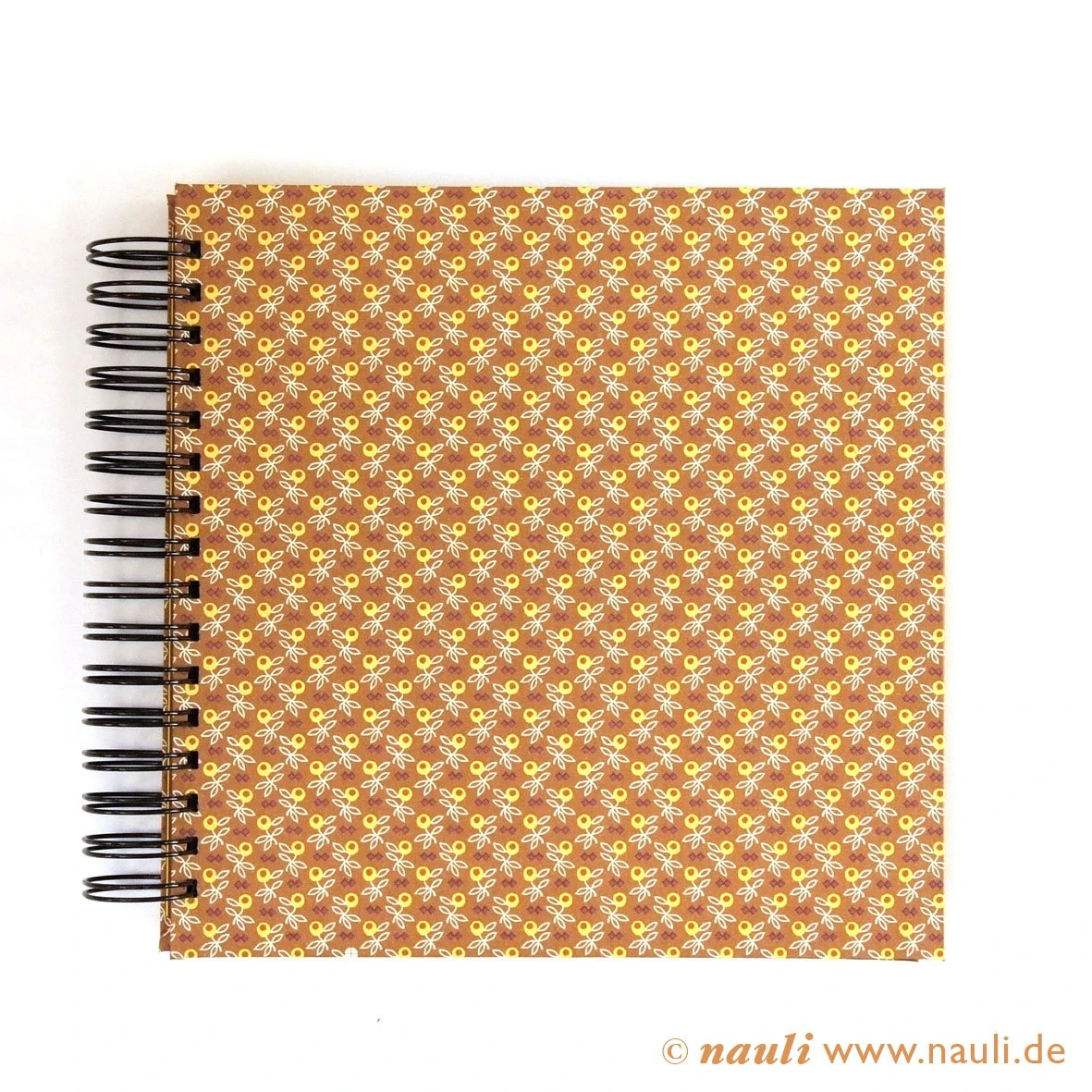 Nauli Scrapbook / Fotoalbum Braun Senfgelb Nauli Scrapbook / Fotoalbum Braun Senfgelb
