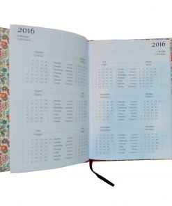 Nauli SALE DIN A5 Wochenplaner Renaissance Ornament Braun