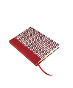 Nauli Kleiner Wochenkalender Happy Square Rot Blau