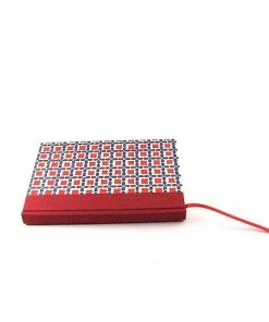 Nauli Kleiner Wochenkalender Happy Square Rot Blau