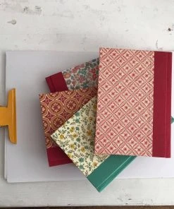 Nauli Kleiner Wochenkalender Poinsettia Rot Braun SALE