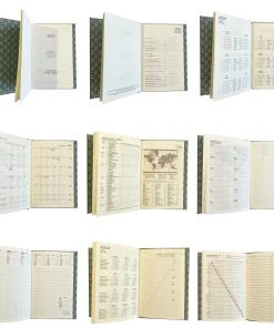 Nauli Kleiner Wochenkalender Poinsettia Rot Braun SALE