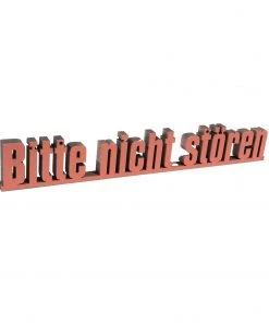 NoGallery Wanddekoration Bitten Icht Stören - Unterstrichen - 3D Schriftzug