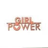 NoGallery Girl Power Schriftzug Aus Holz