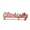 NoGallery Glückspilz Orangerot - 3D Schriftzug Wanddekoration