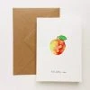 Pink Cloud Studio Glückwunsch Und Grußkarten Grußkarte - Gute Besserung Apfel