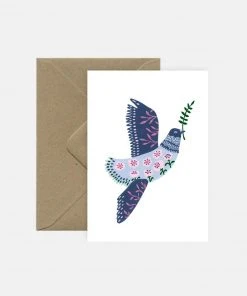 Pink Cloud Studio Grußkarte Taube Glückwunsch Und Grußkarten