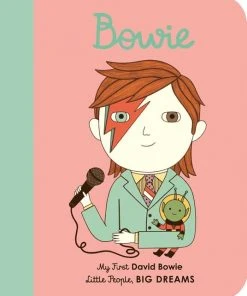 Quarto Little People, Big Dreams. Mini. Auf Englisch: David Bowie - Pappbilderbuch