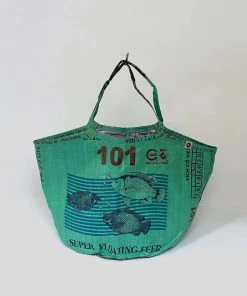 Refished Einkaufstasche Soulmate Grün Taschen