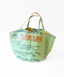 Refished Einkaufstasche Soulmate Grün