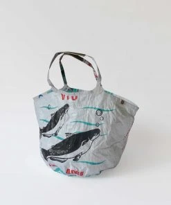 Refished Taschen Einkaufstasche Soulmate Weiß