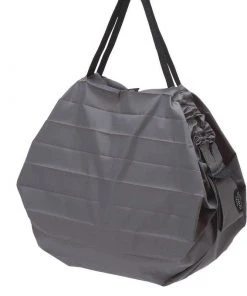 Shupatto Schwarze Kompakte Falttasche M - Charcoal (Sumi)