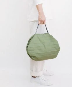 Taschen Shupatto Grüne Kompakte Falttasche M - Forest (Mori)