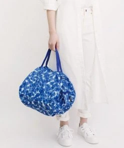 Shupatto Kompakte Falttasche M In Blau - Ocean (Umi) Taschen