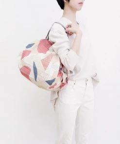 Shupatto Pastellfarbene Faltbare Einkaufstasche M - Scraps (Hagire)