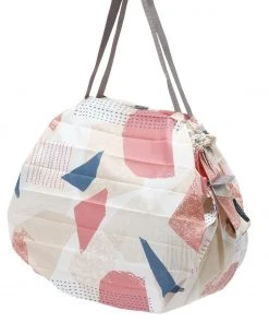 Shupatto Pastellfarbene Faltbare Einkaufstasche M - Scraps (Hagire)