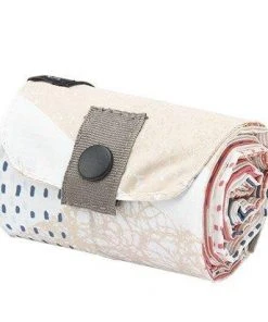 Shupatto Pastellfarbene Faltbare Einkaufstasche M - Scraps (Hagire)