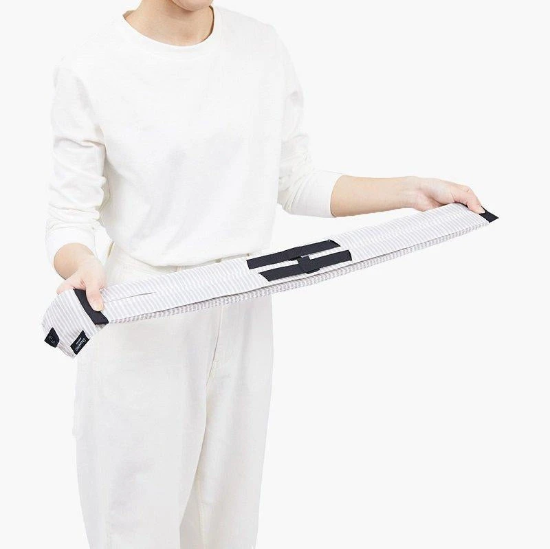 Shupatto Graue Kompakte Falttasche M - Stripes (Sen) 9 Shupatto Graue Kompakte Falttasche M - Stripes (Sen)